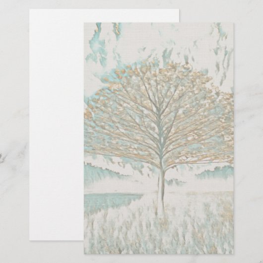 Kunst voor leven briefpapier (Voorkant / Achterkant)