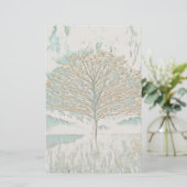 Kunst voor leven briefpapier (Staand voorkant)