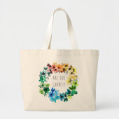 kunst voor liefdadigheidscanvas tas (Voorkant)