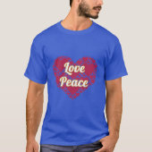 Kunst voor liefde en vrede t-shirt (Voorkant)