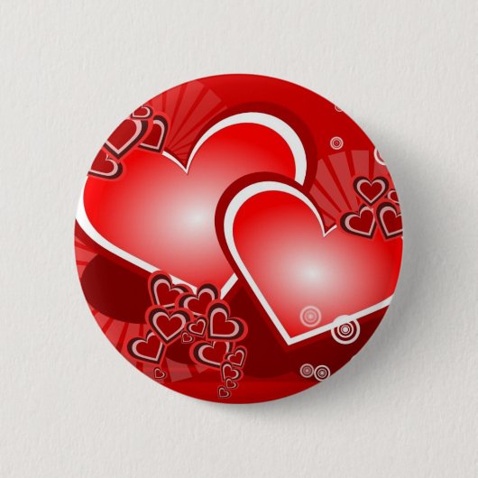 Kunst voor liefde ronde button 5,7 cm (Voorkant)