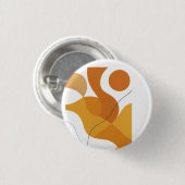 Kunst voor moderne kunst ronde button 3,2 cm (Voorkant /achterkant)