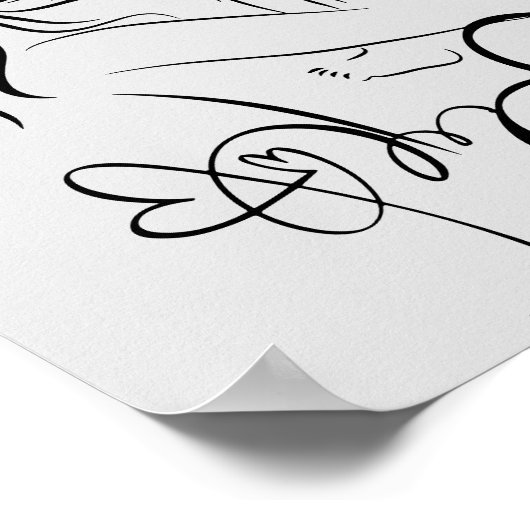 Kunst voor moeder en kind: Moederdag Poster (Hoek)