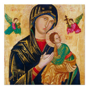 kunst voor moeder en kind perfect poster