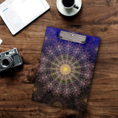 Kunst voor mousserende bloemen in de vrije nachtel klembord