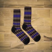 Kunst voor mousserende bloemen in de vrije nachtel sokken