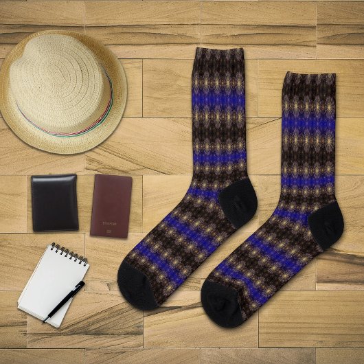 Kunst voor mousserende bloemen in de vrije nachtel sokken