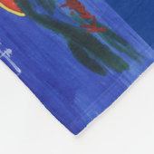Kunst voor muziek op het werk fleece deken (Hoek)