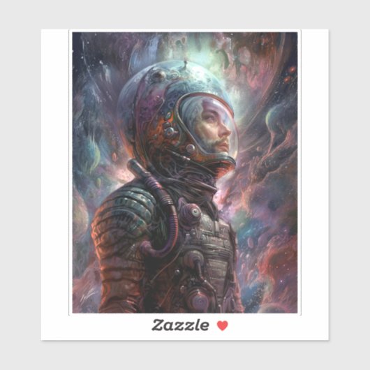 Kunst voor natuurkunde sticker (Vel)