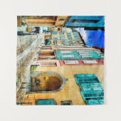 Kunst voor oude architectuur wandkleed (Voorkant (horizontaal))