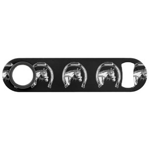 Kunst voor paarden en Hoefijzers Speed Flessenopener