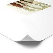 Kunst voor  paarden poster (Hoek)