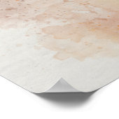 Kunst voor paardenWaterverf Poster (Hoek)