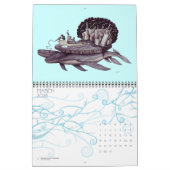 Kunst voor pen- en inkttekening 2014, creatief kal kalender (Mar 2026)