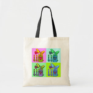 Kunst voor Pop voor chemische desplacement Tote Bag