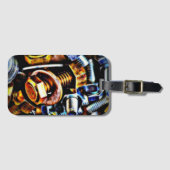 Kunst voor Poppen en bouten Bagagelabel (Voorkant (horizontaal))