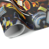 Kunst voor Poppen en bouten Cadeaupapier (Rol Hoek)