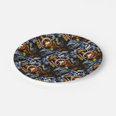 Kunst voor Poppen en bouten Papieren Bordje (Gekanteld)