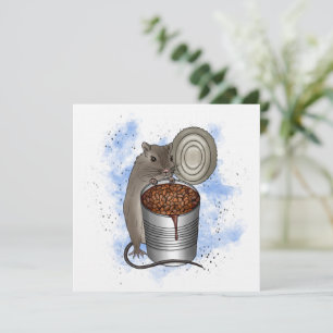 Kunst voor ratten en gebakken bonen kaart