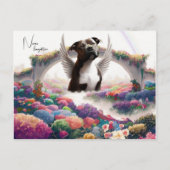 Kunst voor Regenboogbrug condoleance kaart (Voorkant)