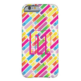 Kunst voor regenboogdiagonaal - lijnenpatroon iPhone 15 mini hoesje