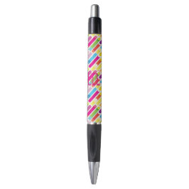 Kunst voor regenboogdiagonaal - lijnenpatroon pen
