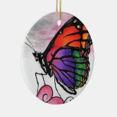 Kunst voor regenboogvorst keramisch ornament (Rechts)