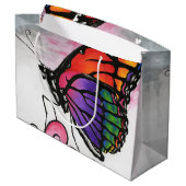 Kunst voor regenboogvorst large cadeautasje (Achterkant Gekanteld)
