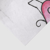 Kunst voor regenboogvorst tissuepapier (Detail)