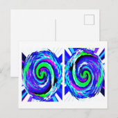 Kunst voor seizoenswisselingen briefkaart (Voorkant / Achterkant)