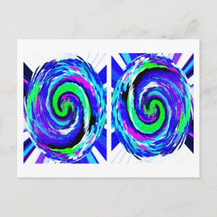 Kunst voor seizoenswisselingen briefkaart