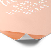 Kunst voor speciaal ingerichte meisjes poster (Hoek)