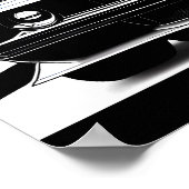 Kunst voor spier afdrukken poster (Hoek)