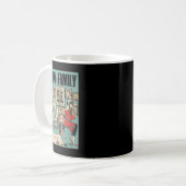 Kunst voor spionageweergave koffiemok (Voorkant links)