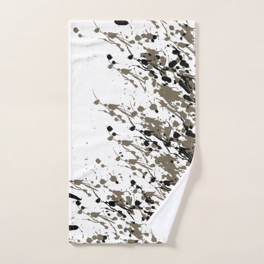 Kunst voor spuiten en strippen bad handdoek (Handdoek)