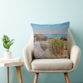 Kunst voor strand van Shore Beach Kussen