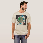 Kunst voor studenten - Dino T-shirt (Voorkant volledig)