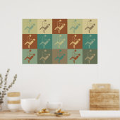 Kunst voor tandheelkundige Pop Poster (Keuken)