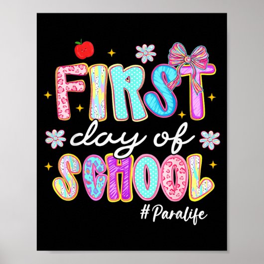 Kunst voor terug naar school poster (Voorkant)