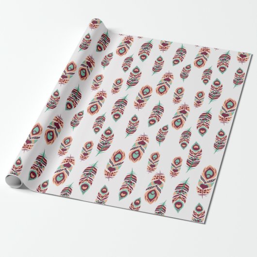 Kunst voor topveren cadeaupapier (Uitgerold)