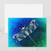 Kunst voor trekwerk langs de rondvlieglijn briefkaart (Voorkant / Achterkant)