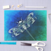 Kunst voor trekwerk langs de rondvlieglijn tissuepapier (Craft)