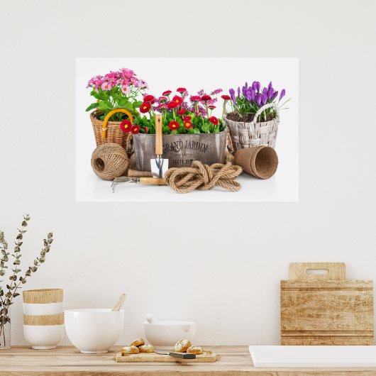 Kunst voor tuinbouwfotografie - SRF Poster (Keuken)