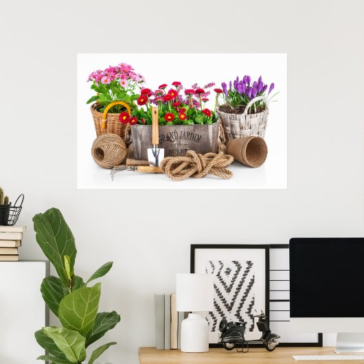 Kunst voor tuinbouwfotografie - SRF Poster (Thuiskantoor)