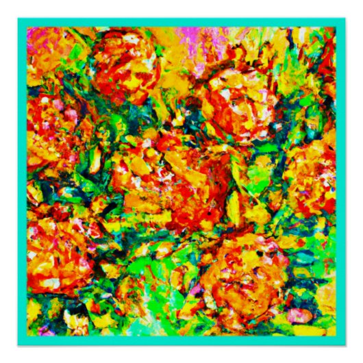 Kunst voor verse patronen perfect poster (Voorkant)