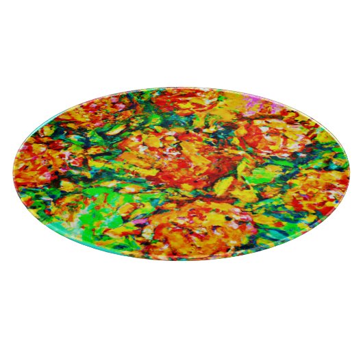 Kunst voor verse patronen snijplank (Hoek)