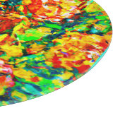 Kunst voor verse patronen snijplank (Hoek)