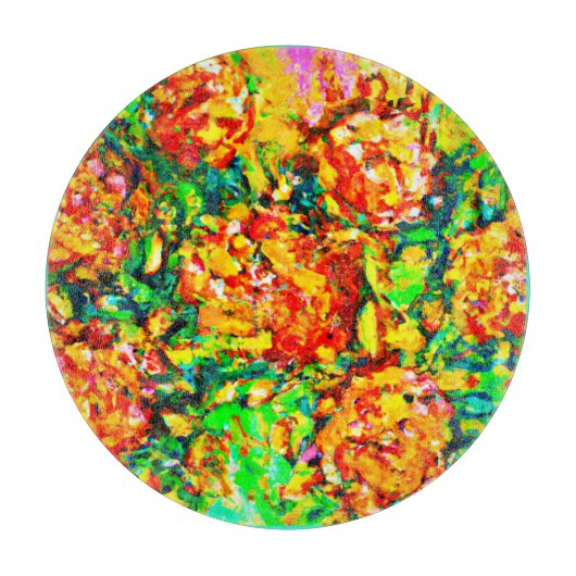 Kunst voor verse patronen snijplank (Voorkant)