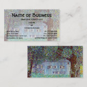 Kunst voor Victoriaans kunst in Oostenrijk: Klimt. Visitekaartje (Voorkant / Achterkant)