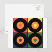 Kunst voor vinylPop Briefkaart (Voorkant / Achterkant)